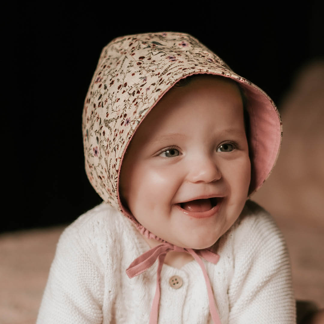 Seeker Reversible Sun Bonnet (Lucy-Rosa)