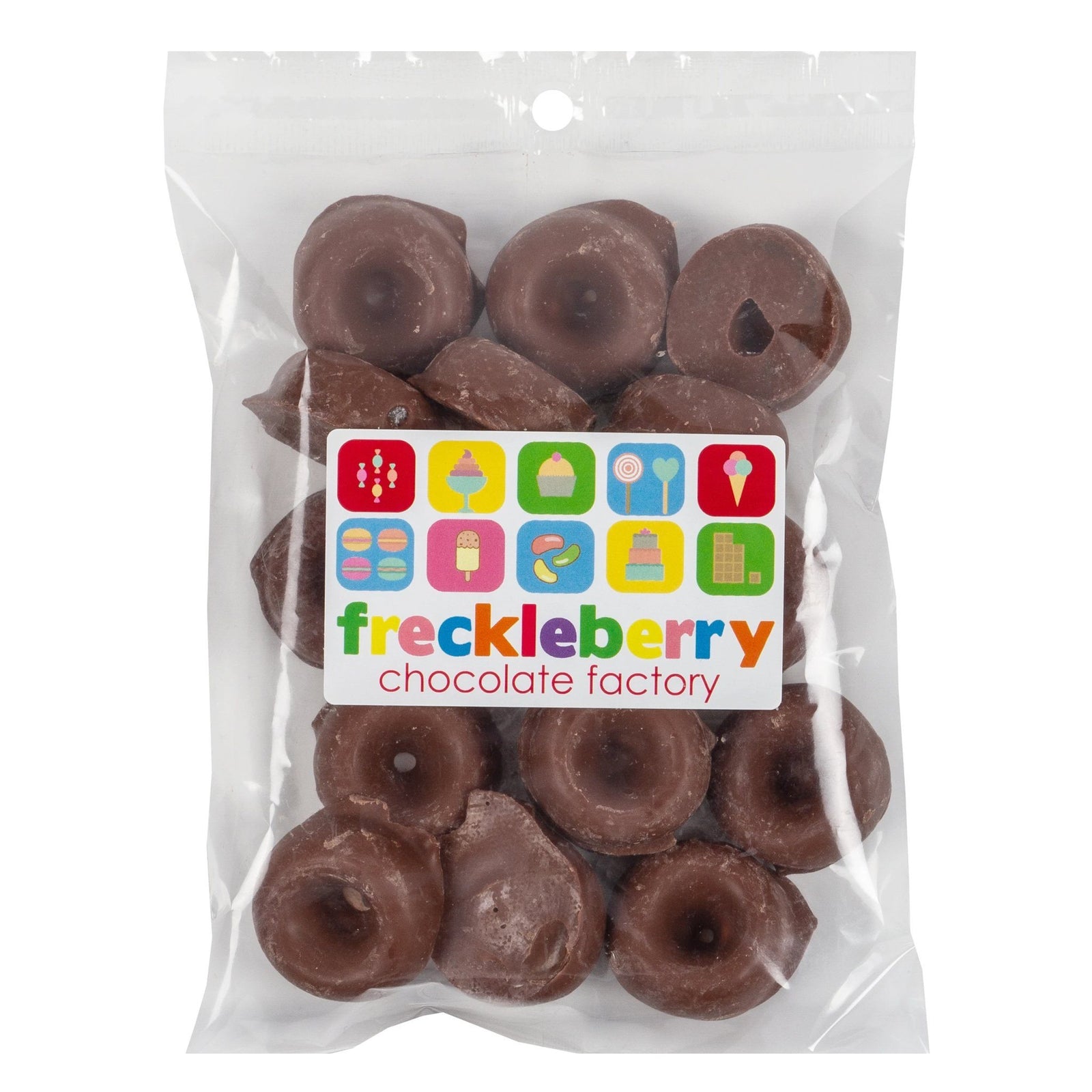 Milk Choc Coated Aniseed Rings 200g