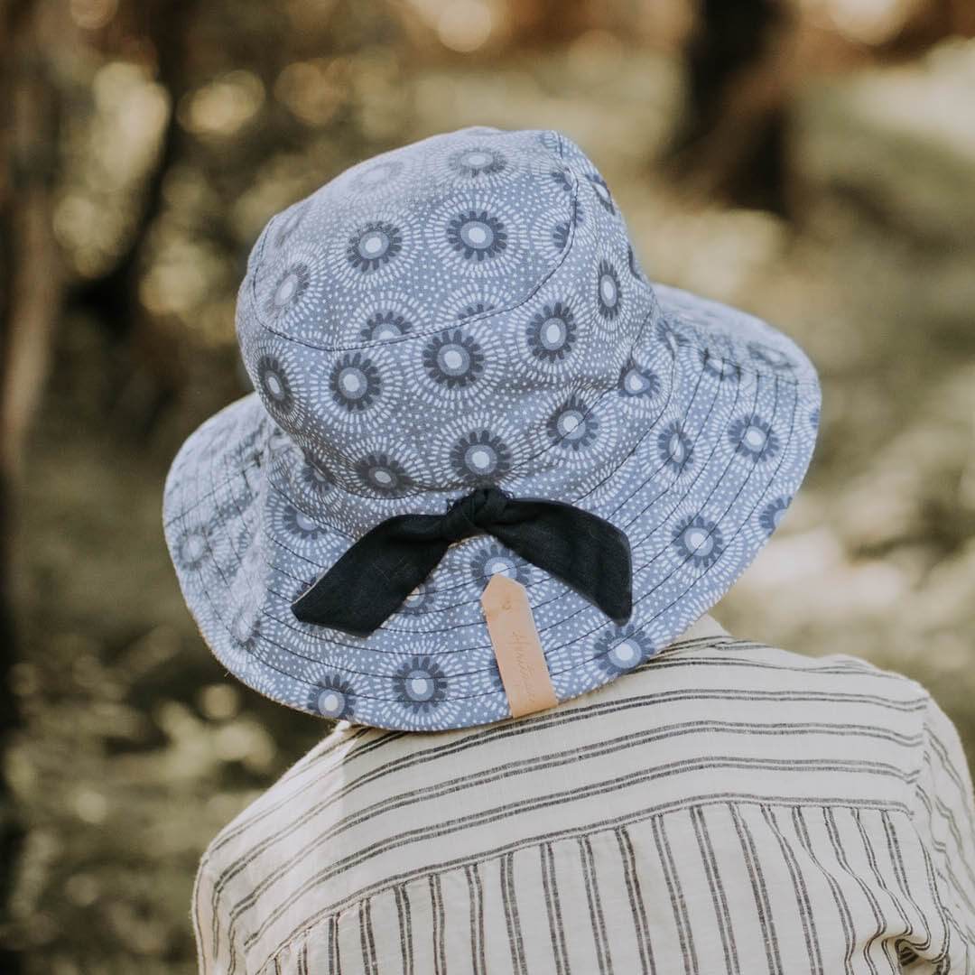 Kids Reversible Sun Hat (Norman/Indigo)
