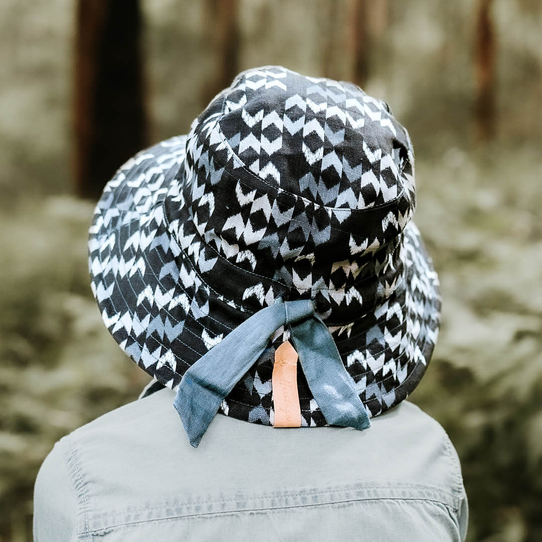 Kids Reversible Sun Hat (Scout/Steele)