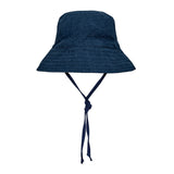 Explorer Kids Reversible Classic Bucket Hat (Charlie/Indigo)