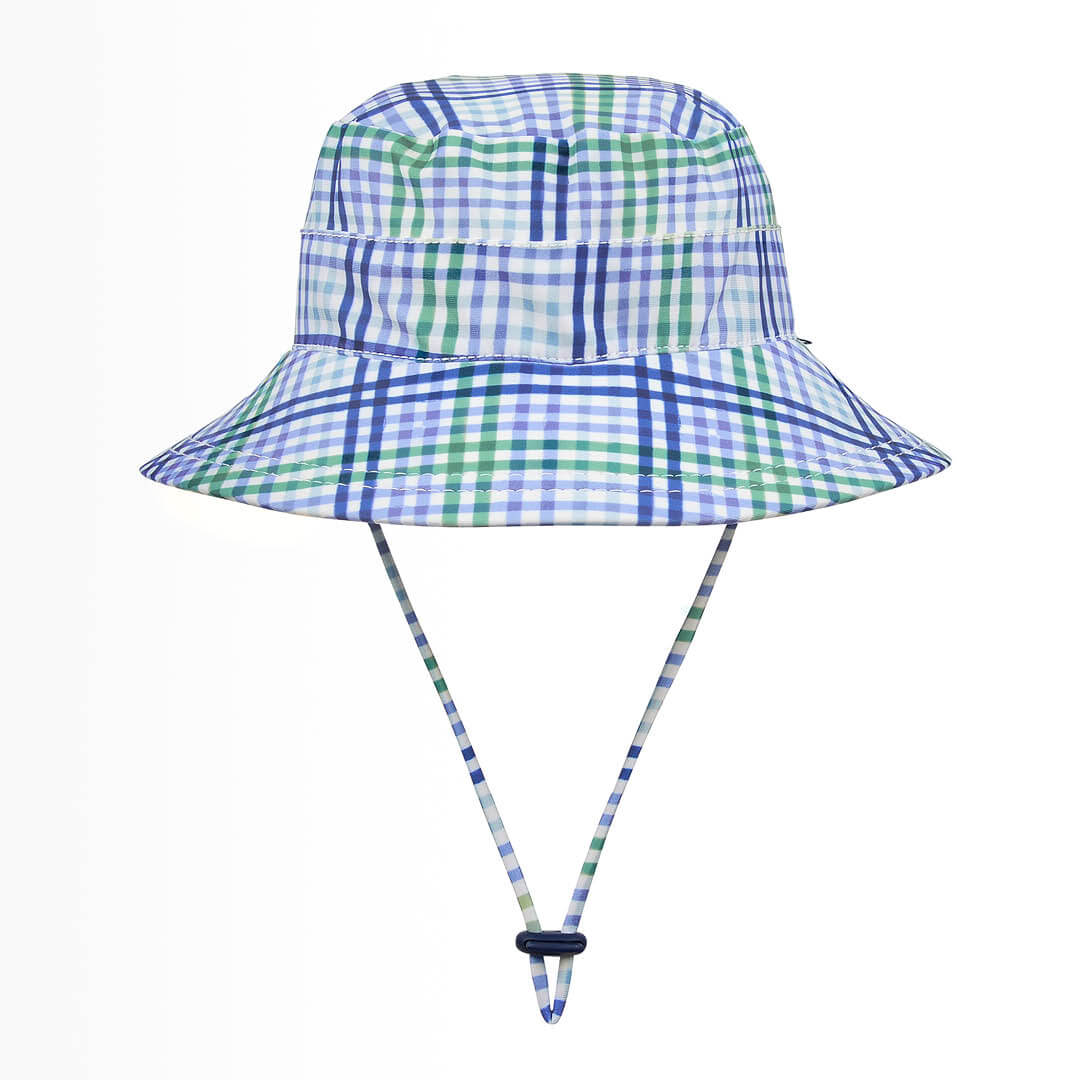 Boys Beach Bucket Hat (Check)