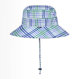 Boys Beach Bucket Hat (Check)