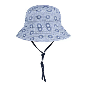 Kids Reversible Sun Hat (Norman/Indigo)