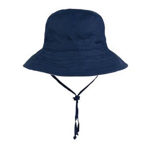 Kids Reversible Sun Hat (Norman/Indigo)