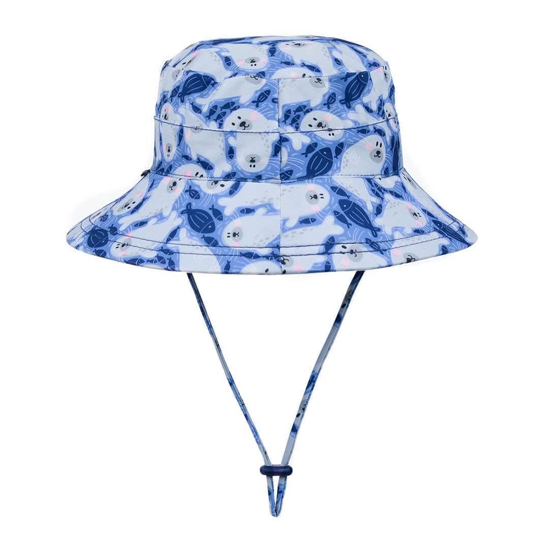 Kids Beach Bucket Hat (Seal)