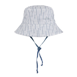 Kids Reversible Sun Hat (Sprig/Steele)