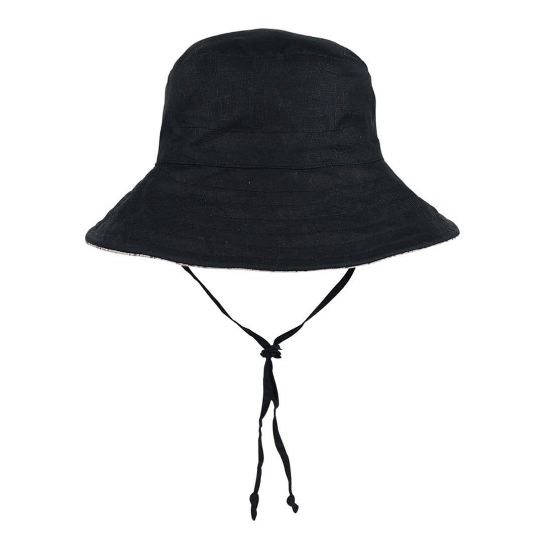 Kids Reversible Sun Hat (Terrazzo/Ebony)