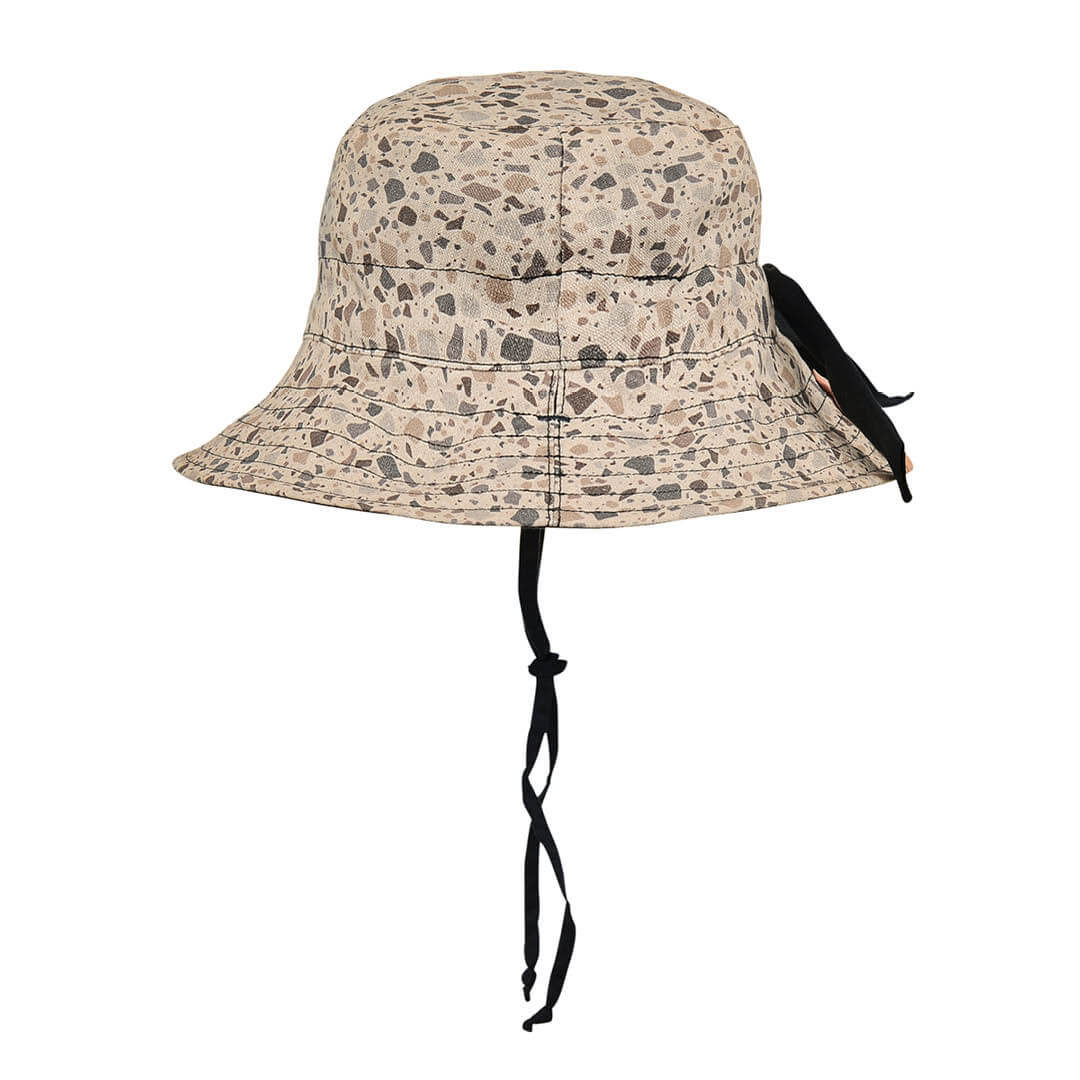 Kids Reversible Sun Hat (Terrazzo/Ebony)