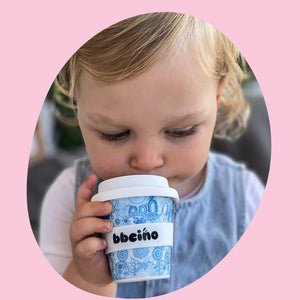 Country In Blue Bamboo Babycino Cup