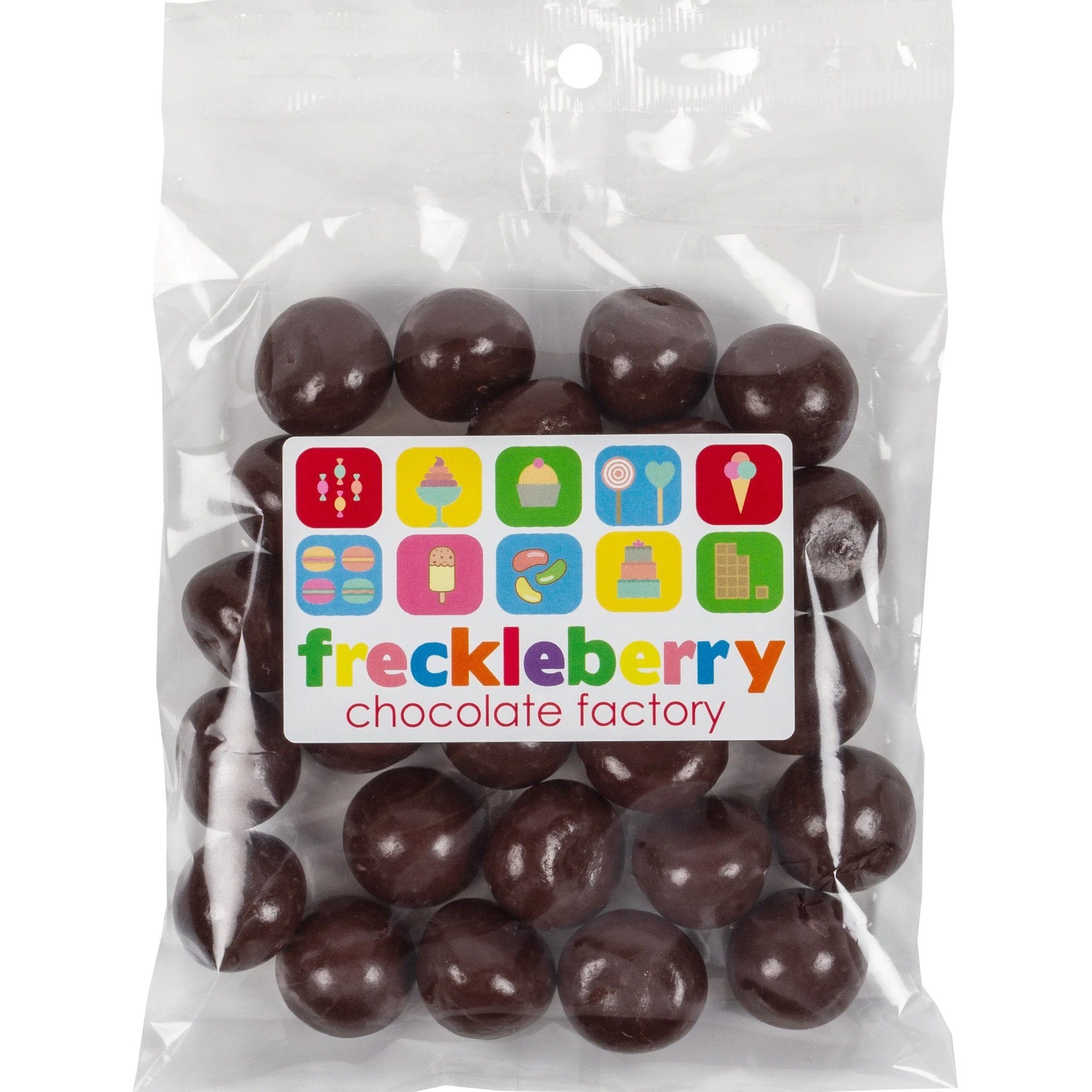 Dark Choc Coated Raspberries 210g