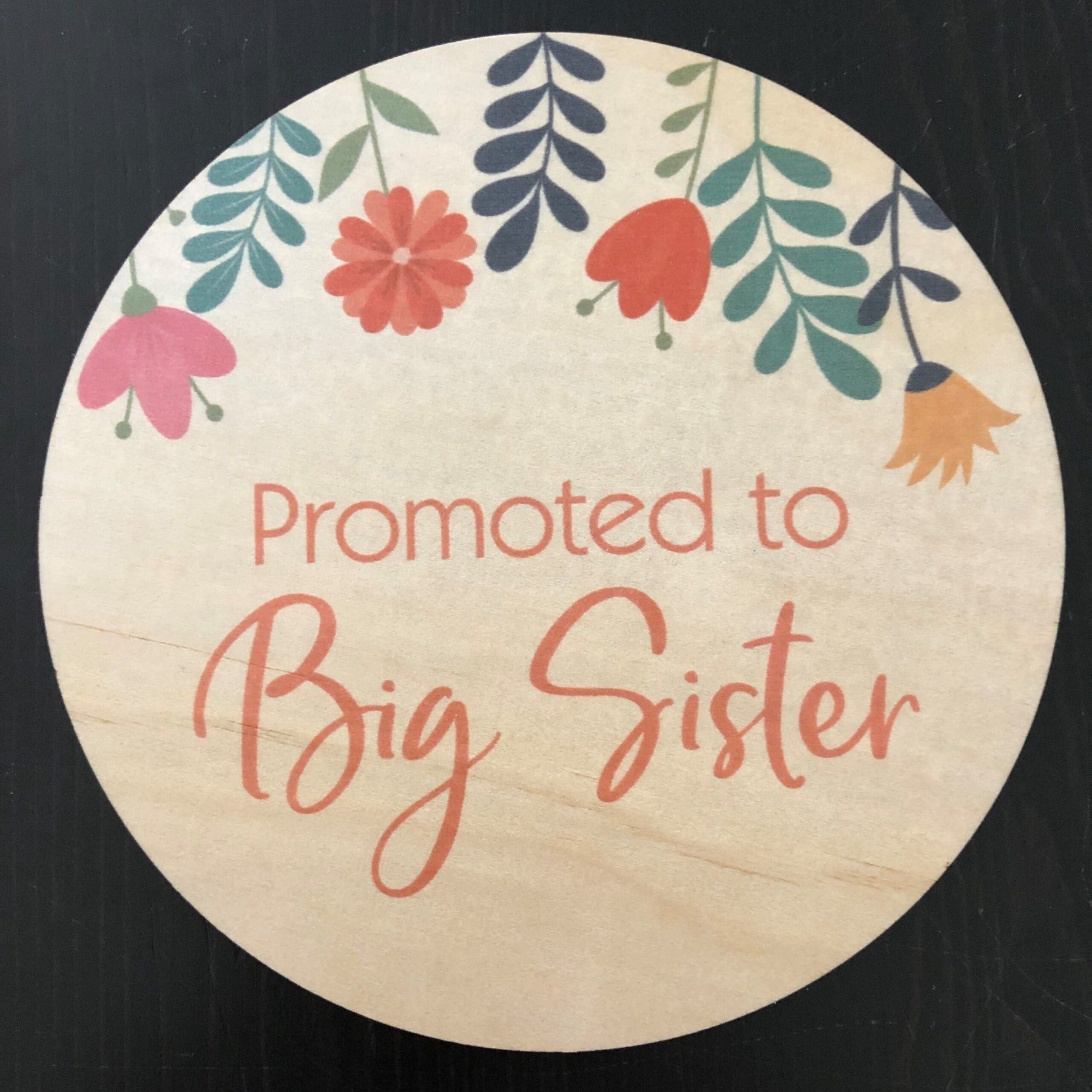 Big Sister Announcement Disc