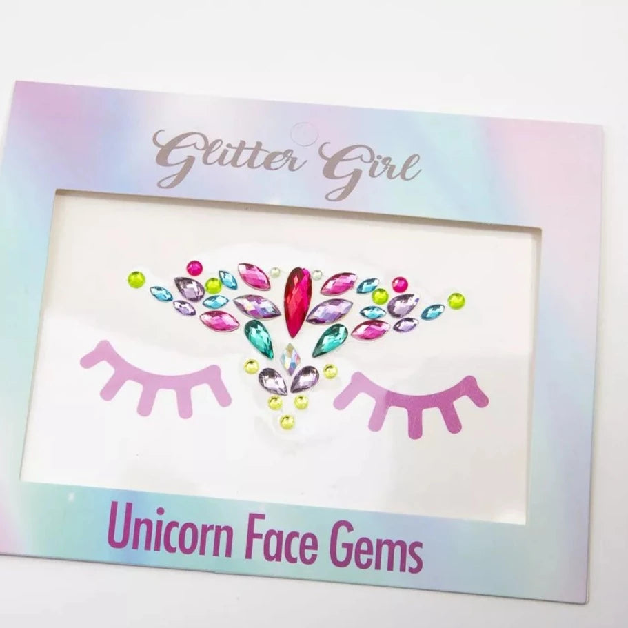 Unicorn Face Gems – Ice Queen – Glitter Girl