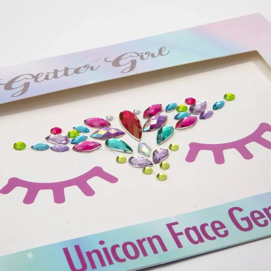 Unicorn Face Gems (Funfetti)