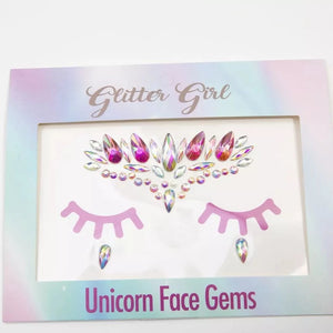 Unicorn Face Gems (Snowflake)