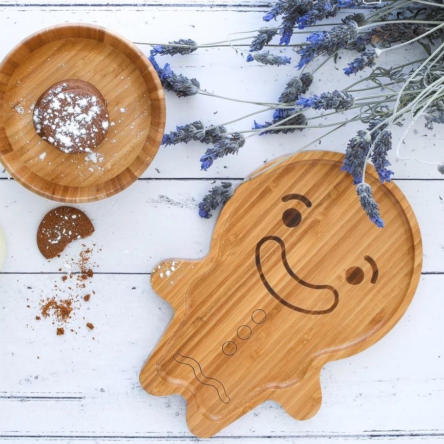 Gingy the Gingerbread Man Plate