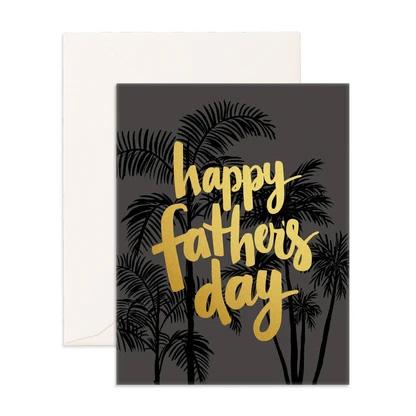 Fathers Day Palms Greeting Card