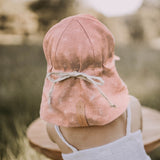 Baby Reversible Flap Hat (Frances/Flax)