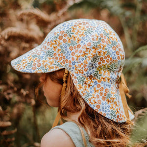 Baby Reversible Flap Hat (Mabel/Maize)