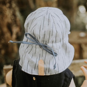 Baby Reversible Flap Hat (Sprig/Steele)