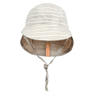 Lounger Baby Reversible Flap Sun Hat (Leo-Moss)