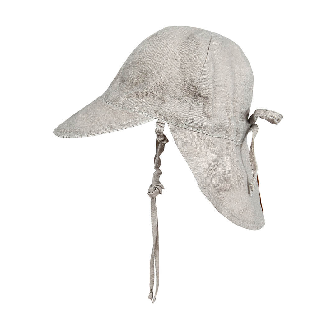Lounger Baby Reversible Flap Sun Hat (Leo-Moss)