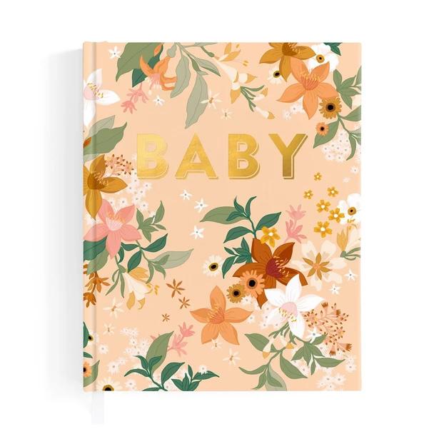 Floral Baby Book (Boxed)