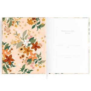 Floral Baby Book (Boxed)