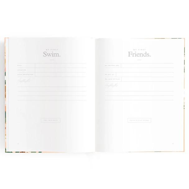 Floral Baby Book (Boxed)