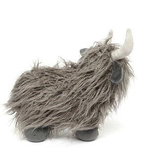 Heidi the Highland Cow (Charcoal)