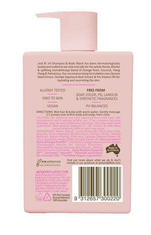 Shampoo & Body Wash 300ml - Pink