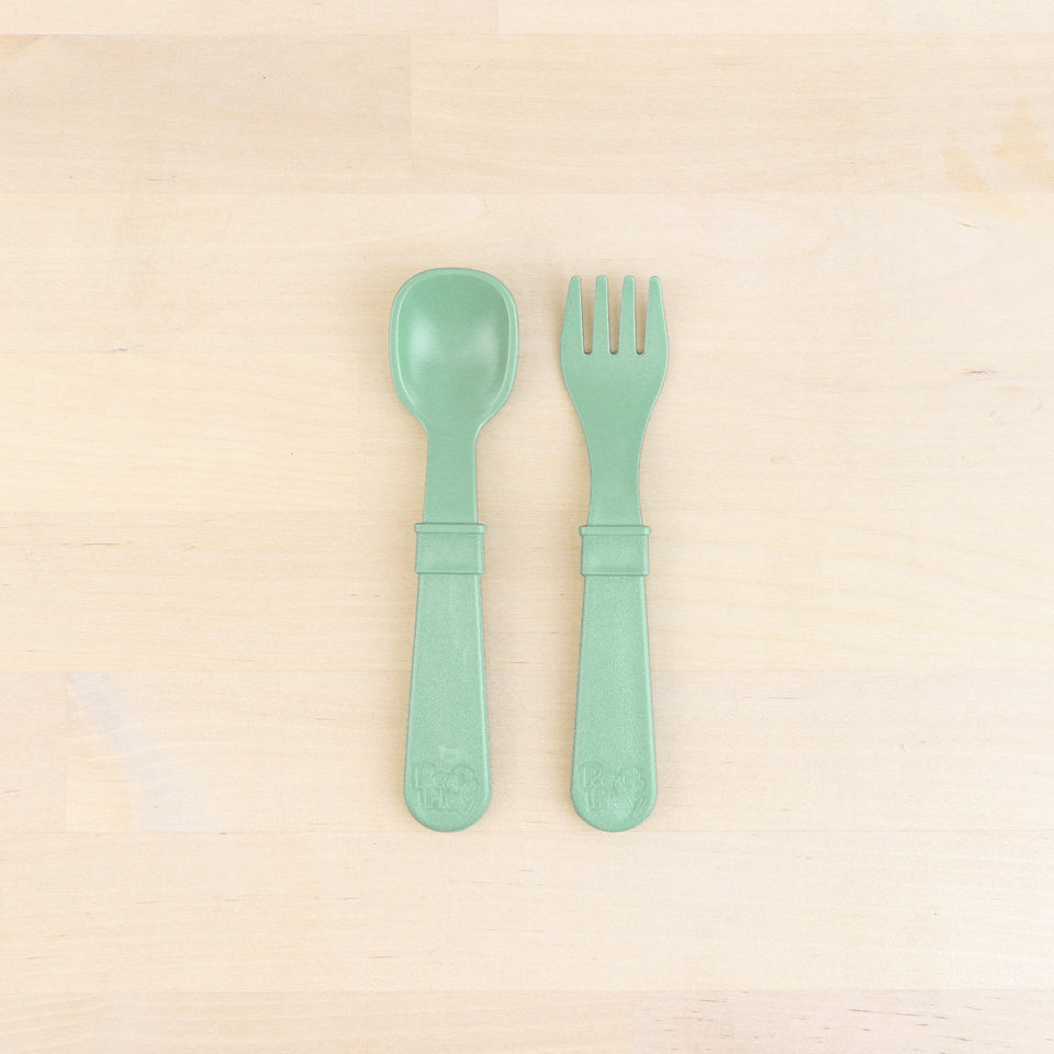Fork and Spoon (Sage)