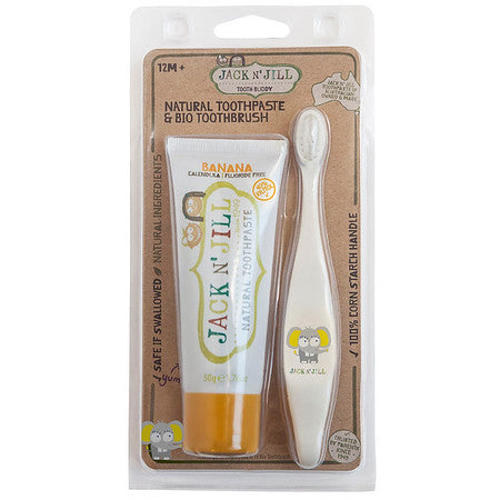 Tooth Buddy Twin Pack (Ellie/Banana)