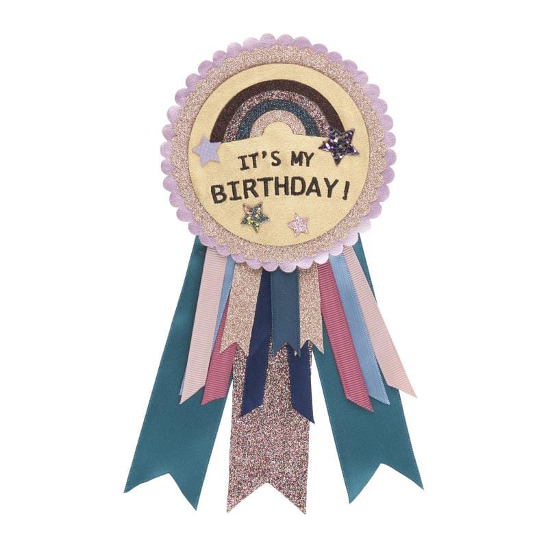 Its My Birthday Rosette - Hooray