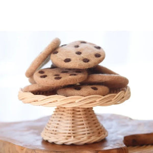 Felt Choc Chip Cookies - 6 Piece