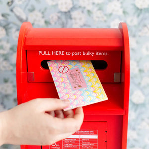 Iconic Post Box Letters Craft Kit