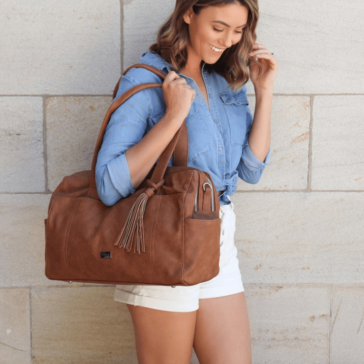 Kahlo Holdall (Black)