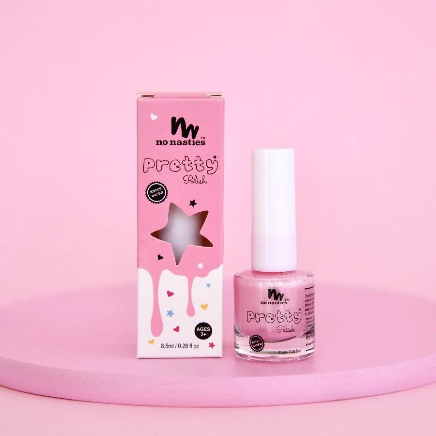 Water Based Peelable Nail Polish (Pink)