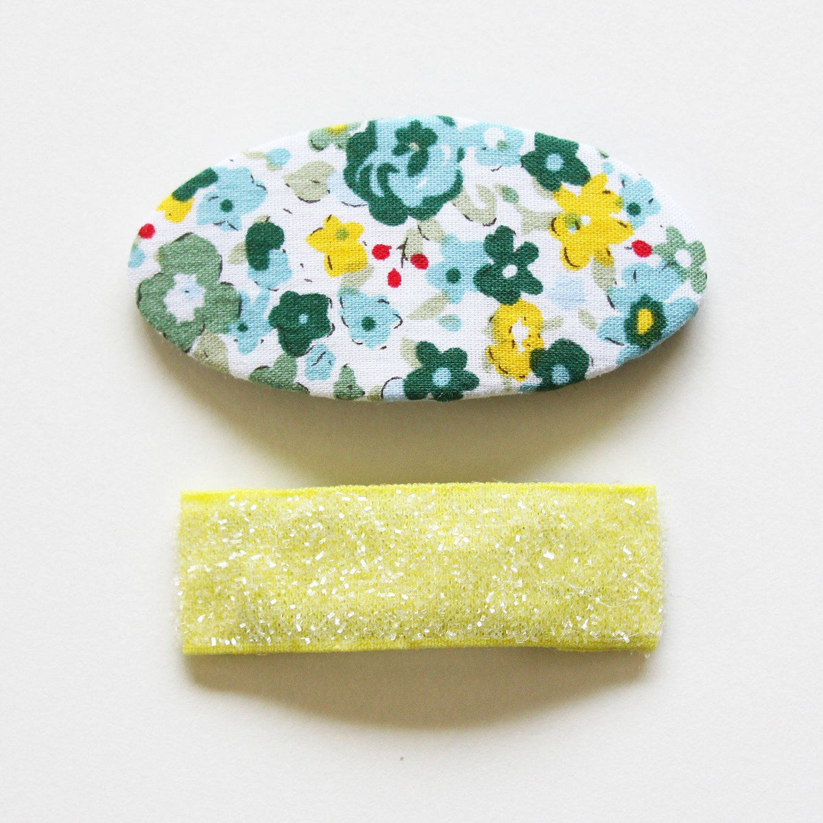 Floral & Clip Snap Clip Set