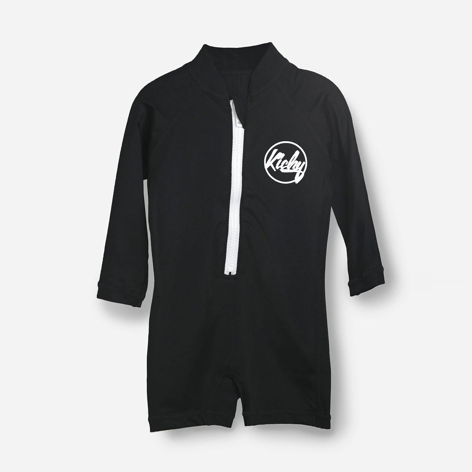 Rashguard Short Swim Suit (Black)