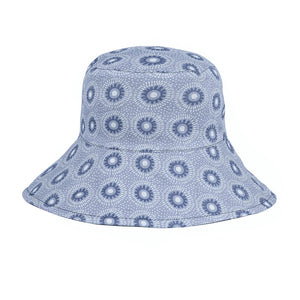 Ladies Reversible Sun Hat (Norman/Indigo)