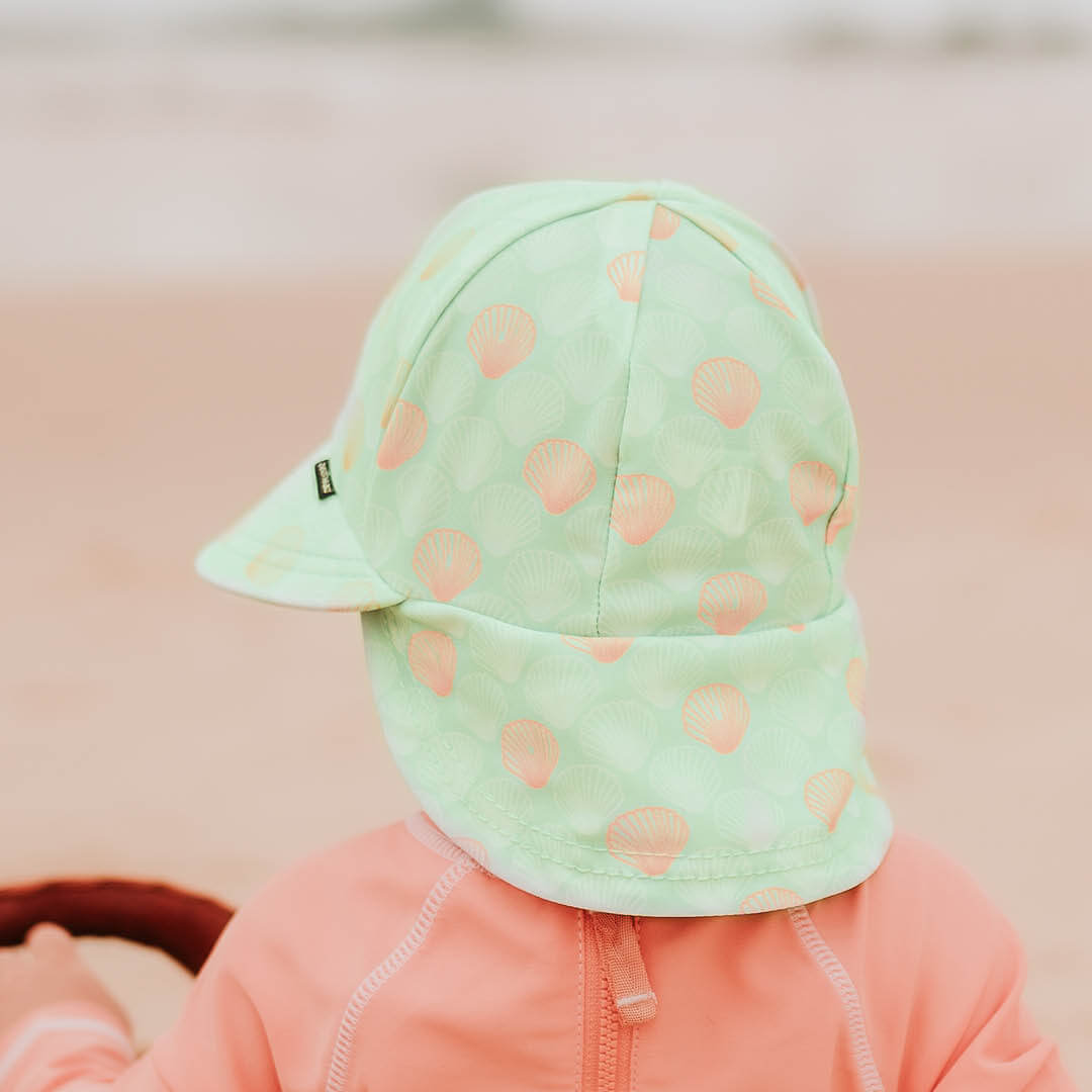 Girls Beach Legionnaire Hat (Seashell)