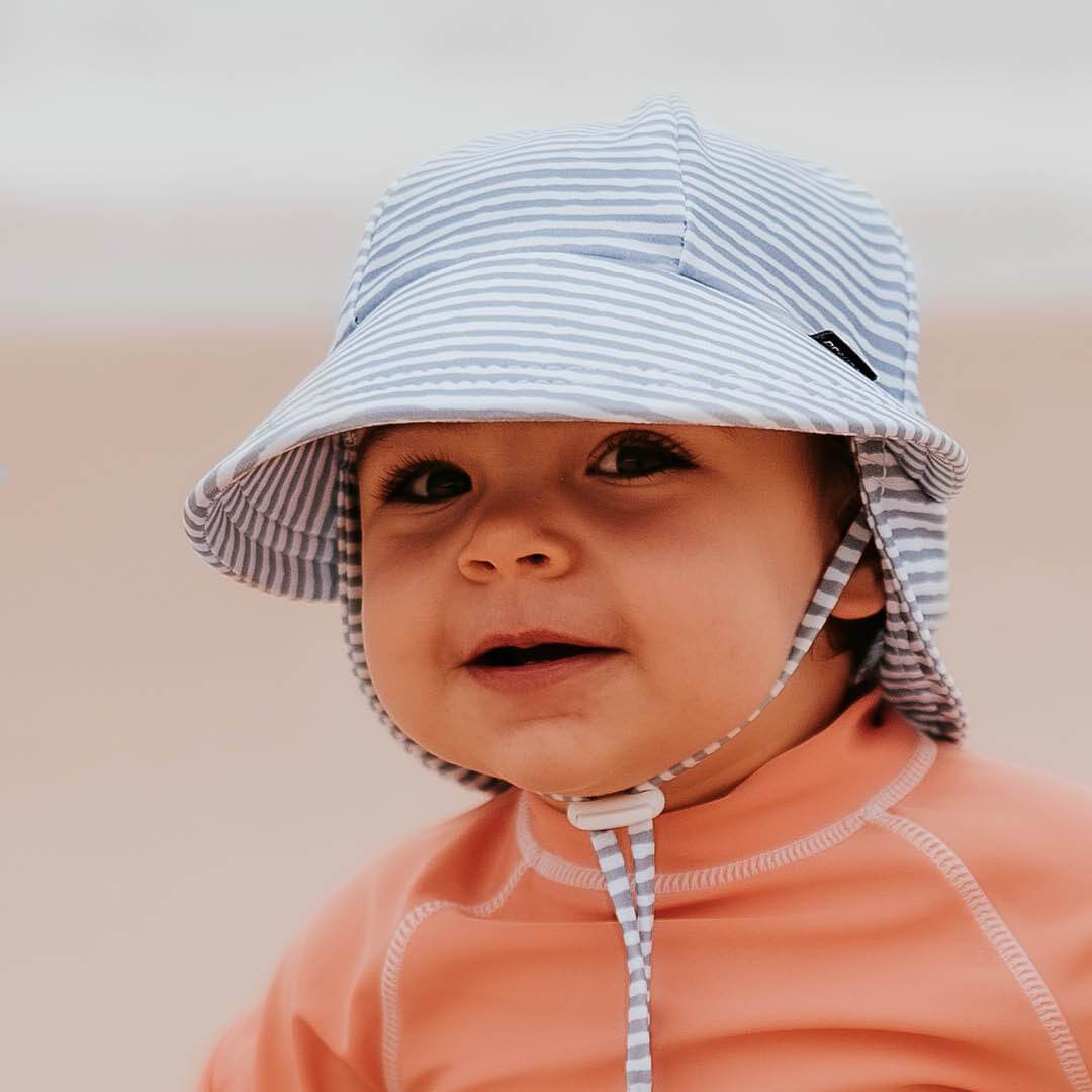 Kids Beach Legionnaire Hat (Stripe)