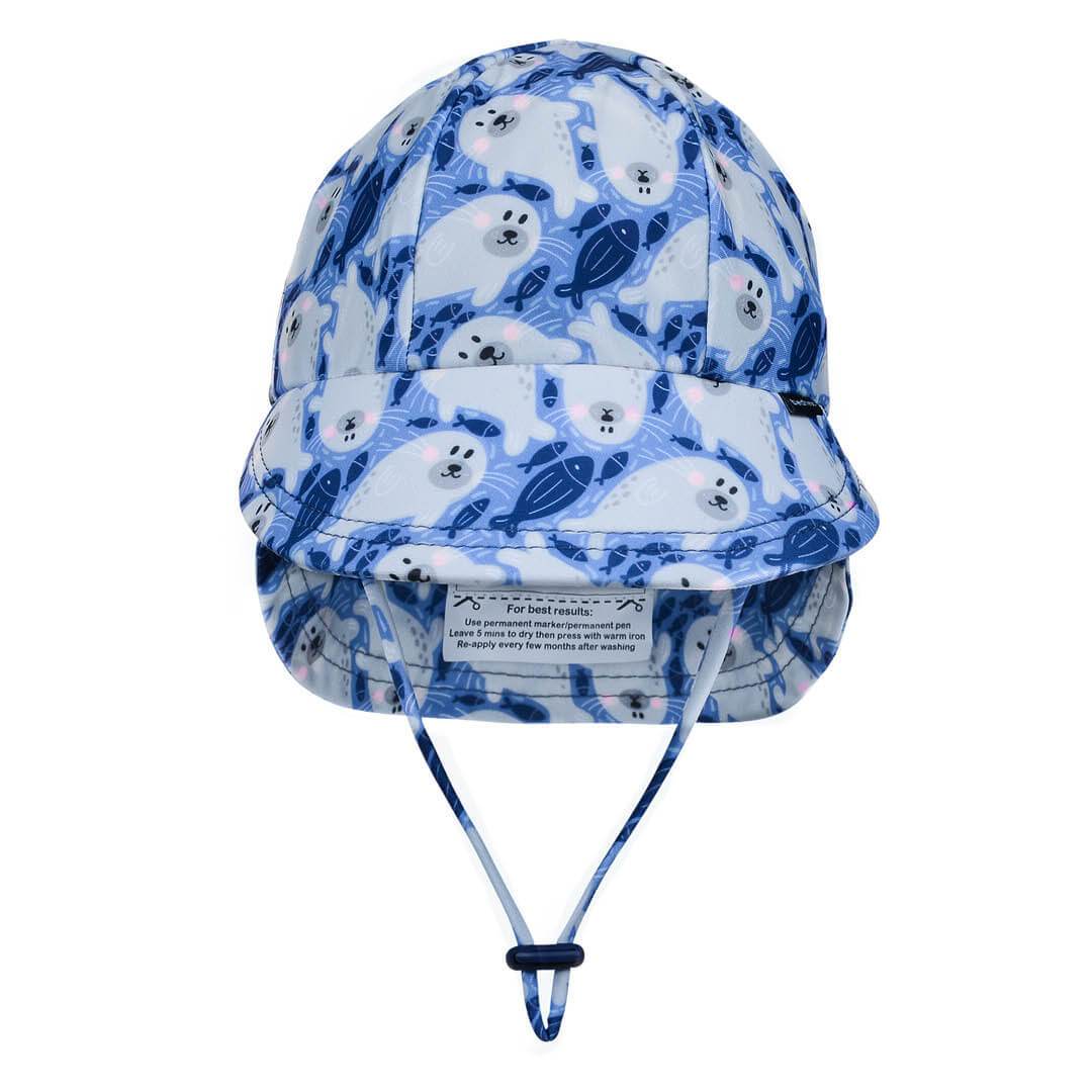 Kids Beach Legionnaire Hat (Seal)