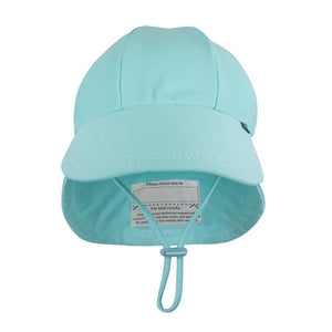 Kids Beach Legionnaire Hat (Aqua)