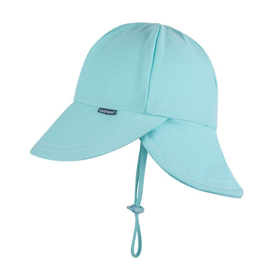 Kids Beach Legionnaire Hat (Aqua)