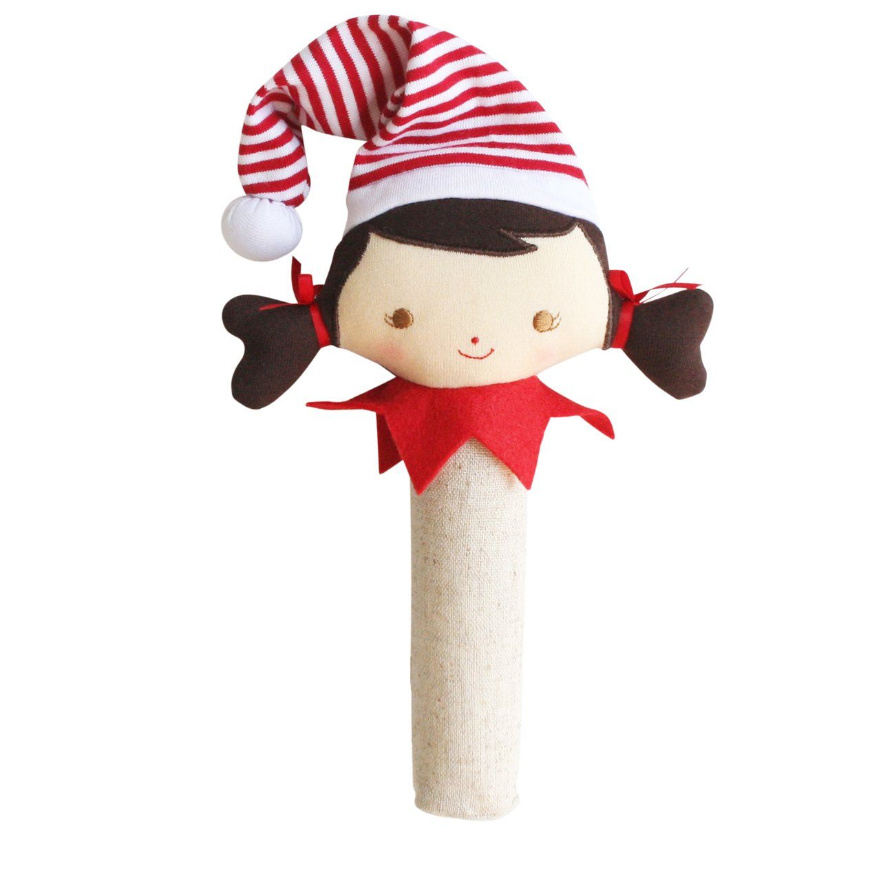 Cheeky Elf Girl Squeaker (Linen)
