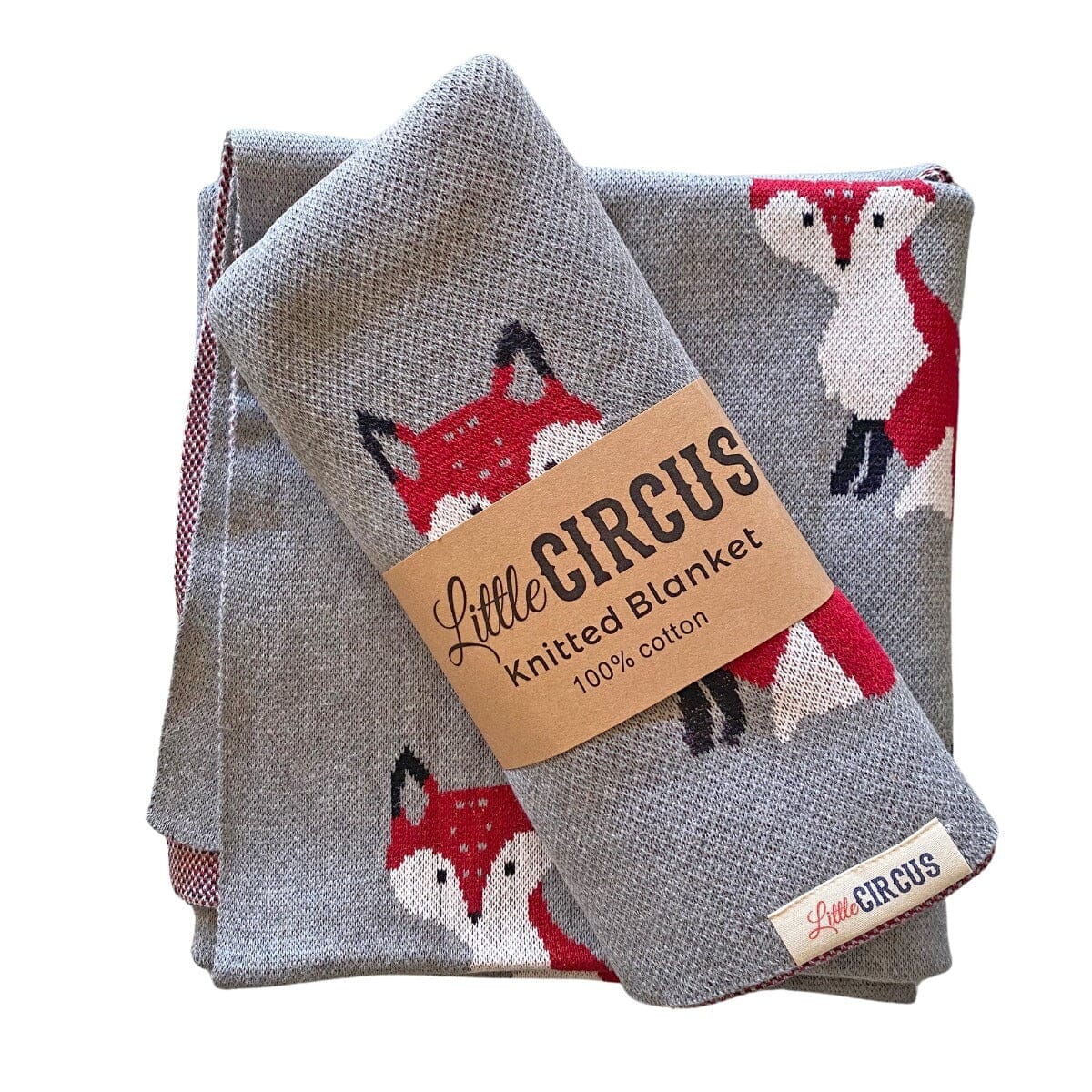 Fox Baby Blanket