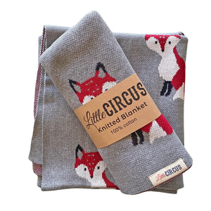 Fox Baby Blanket
