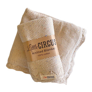 Speckled Baby Blanket (Beige)
